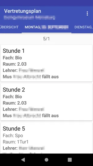 Vertretungsplanio  free substitution plan App